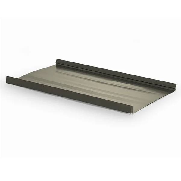 Snap Lock Standing Seam Metal Panel - Lightstone - 24 Gauge